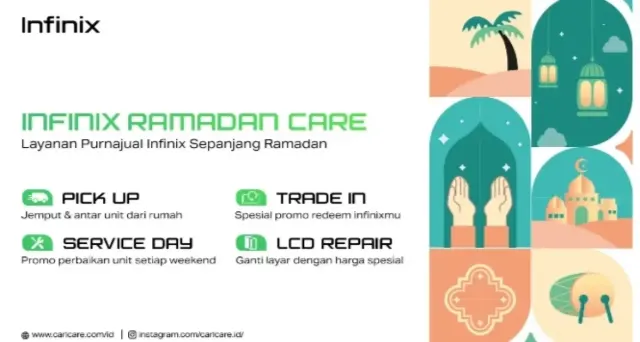 Infinix Sambut Momen Lebaran 2023 dengan Rangkaian Program Purnajual
