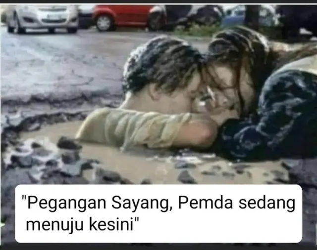 5 Meme Jalan Rusak di Lampung yang Dikritik Tiktoker Bima Ini Nyindir Tipis-tipis