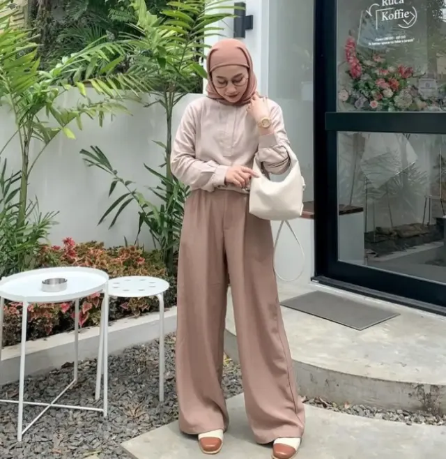 Outfit Lebaran 2023, Mix and Match Bawahan Kulot yang Aestetik di Hari Raya Idul Fitri