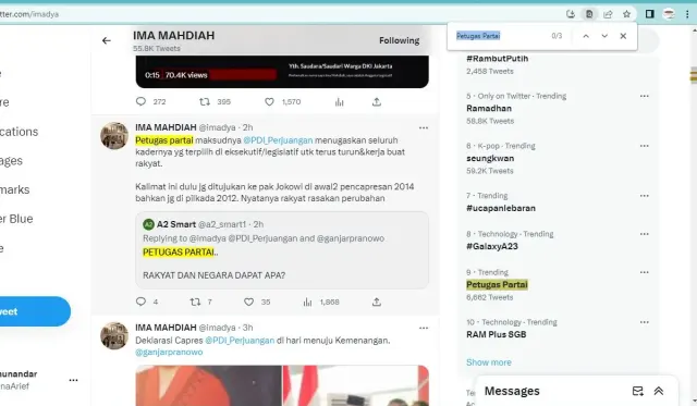 Trending Topik di Twitter, Ini Penjelasan Soal 'Petugas Partai' ala PDI Perjuangan