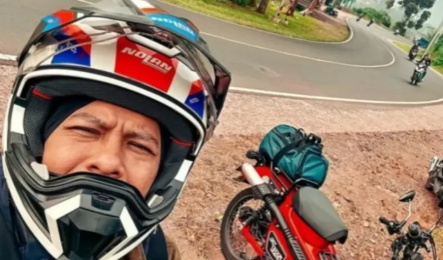 Ariel Noah Mudik Naik Motor Sendirian, Ciwi-ciwi Online Minta Dibonceng