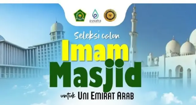 Kemenag Buka Seleksi Calon Imam Masjid di Uni Emirat Arab