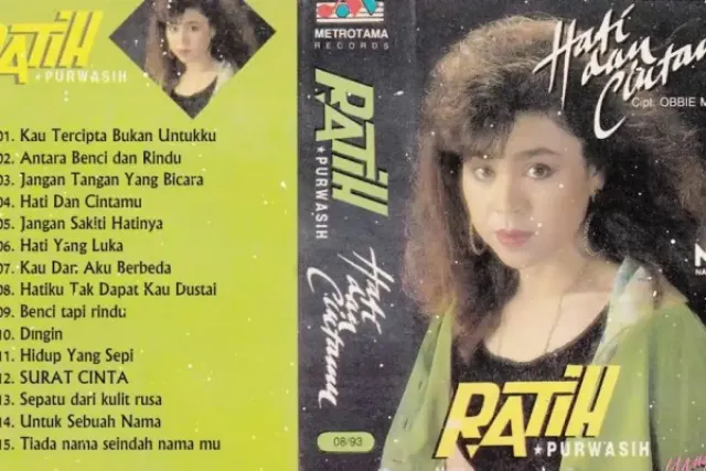 Lirik Lagu Antara Benci Dan Rindu Oleh Ratih Purwasari,