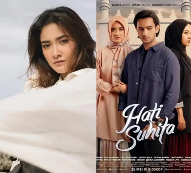 Profil dan Perjalanan Karir Nadya Arina, Pemeran Utama di Film Hati Suhita