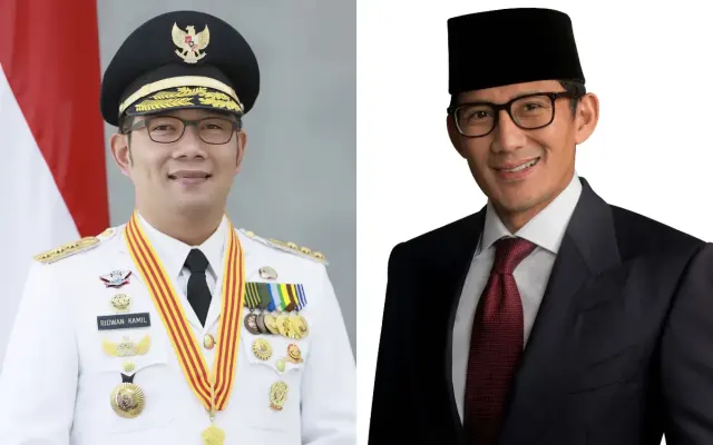 Hasil Lengkap Survei LSI, Siapa Pantas Jadi Cawapres, Ridwan Kamil atau Sandiaga?