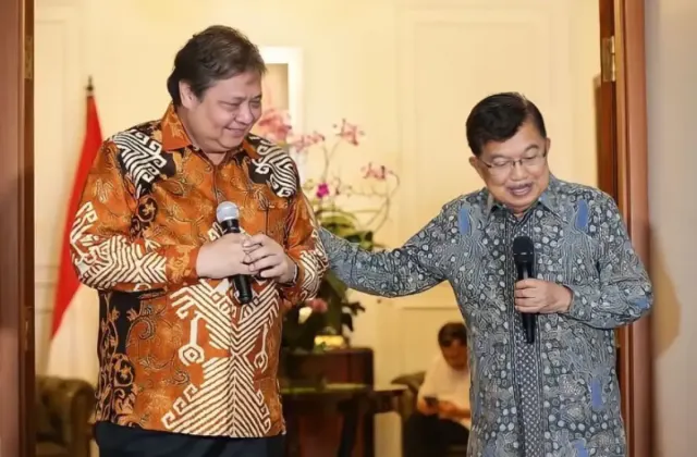 Bertemu Airlangga, JK Singgung Kemungkinan Multi Kandidat Capres