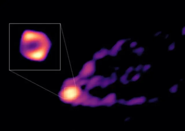 Penampakan Black Hole yang Keluarkan Semburan Dahsyat