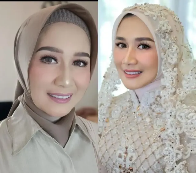 Profil Dine Mutiara, Perempuan yang Baru Saja Dinikahi Sahrul Gunawan
