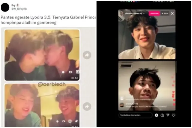 Gabriel Prince: Foto Ciuman dengan Cowok yang Viral Terjadi 2 Tahun Lalu