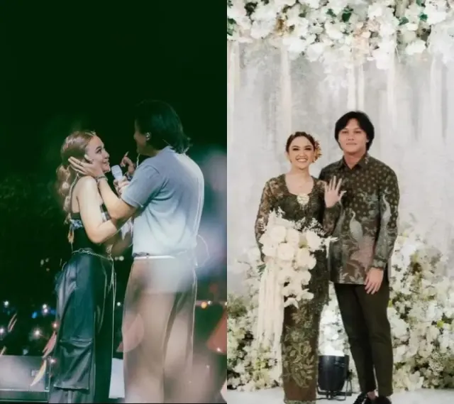 Perjalanan Cinta Rizky Febian dan Mahalini hingga Resmi Bertunangan