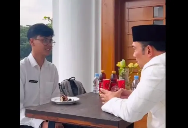 Guru Muda Husein Ali Rafsanjani Unjuk Keahlian di Depan Ridwan Kamil, Latar Belakanganya Langsung Terbongkar