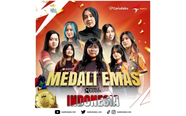 Timnas Mobile Legends Indonesia Putri Sukses Raih Emas di SEA Games 2023, Hentikan Dominasi Filipina di Ajang eSport Mobile Legends