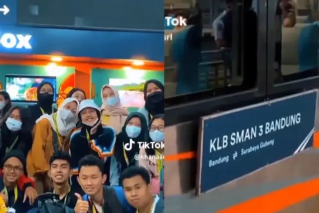 Fakta-fakta SMAN 3 Bandung Study Tour Pakai Kereta Api Luar Biasa yang Viral