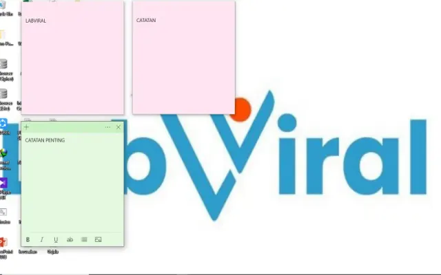 Cara Membuat Sticky Notes di Desktop atau Layar Laptop Windows agar Terus Kelihatan