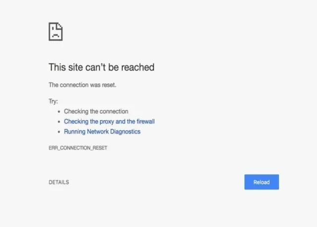 Cara Mengatasi Error ERR_CONNECTION_RESET Saat Browsing