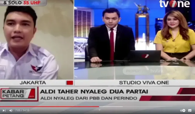Trending Topik Twitter, Aldi Taher Maju Caleg dari 2 Partai, Alasannya Bikin Tepok Jidat, Netizen: Wajib Diruqyah