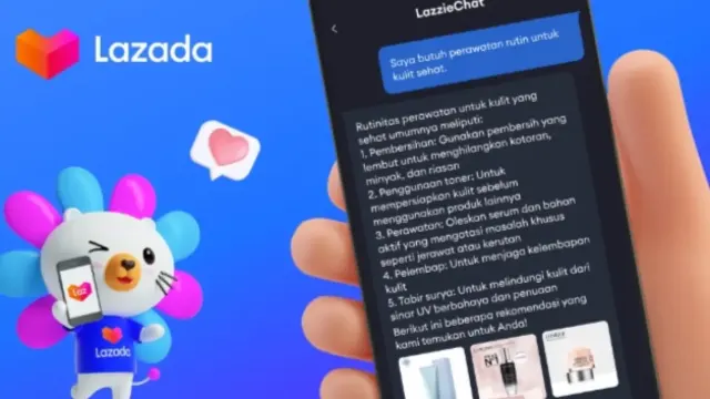 Lazada Luncurkan Chatbot eCommerce Berbasis AI 'LazzieChat', Ini Kegunaannya