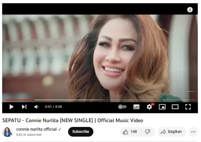 Lirik dan Makna Lagu Sepatu dari Connie Nurlita yang Dirilis Sebelum Meninggal Dunia