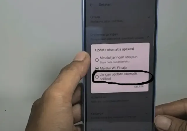 Cara Hentikan Update Otomatis Aplikasi di HP Android
