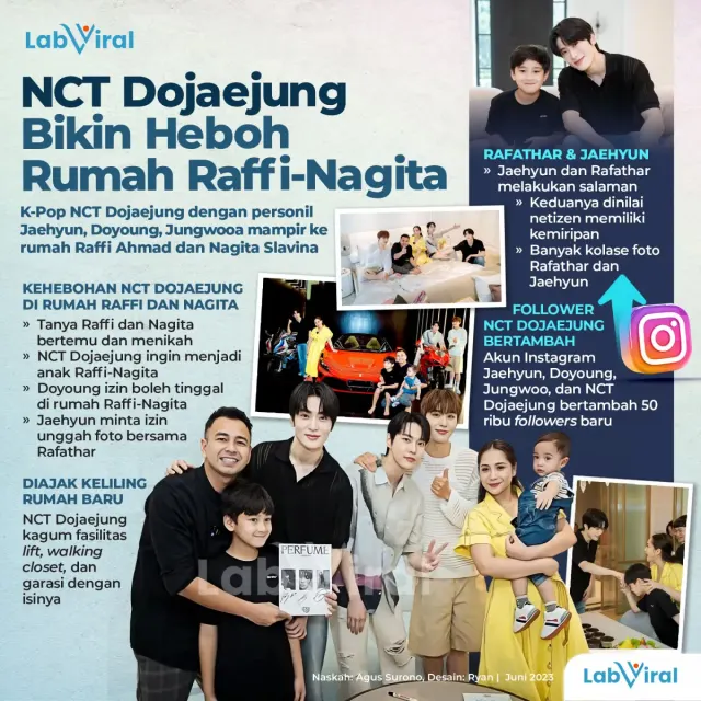 NCT Dojaejung Bikin Heboh Rumah Raffi - Nagita