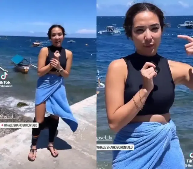 Celana Gisel Usai Diving Bikin Gagal Fokus, Dibilang Melorot
