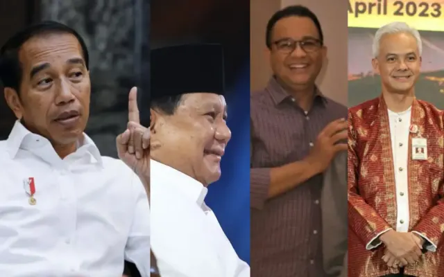 Kemana Suara Pemilih Jokowi-Ma'ruf Berlabuh? Ganjar, Anies atau Prabowo, Berikut Hasil Surveinya