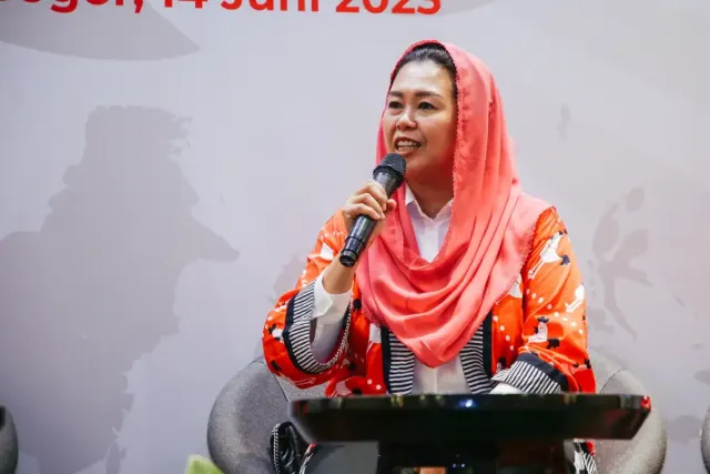 Yenny Wahid Jadi Tamu Kehormatan di Acara Bimtek PSI di Bogor