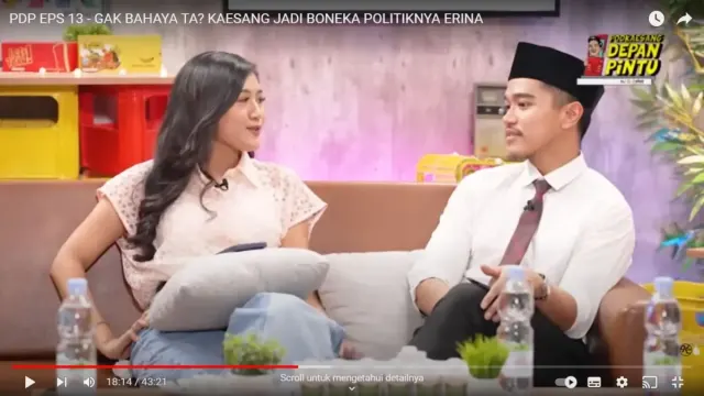 Kaesang Pangarep Gagal Pencitraan Jadi Calon Wali Kota Depok, Erina Gudono Malah Bongkar Aibnya