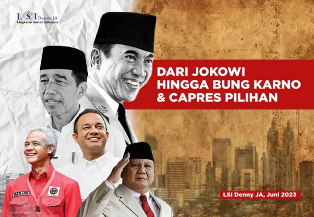 Survei LSI Denny JA, Jokowi Paling Disukai Masyarakat Berpengahasilan Rp2 Juta Per Bulan