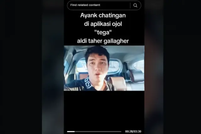 Aldi Taher Bikin Lagu Tega, Begini Liriknya yang Sindir Artis Selingkuh Lewat Chat Ojol