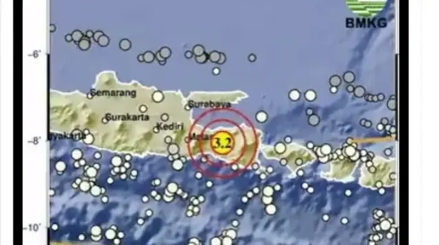 Gempa Terkini Guncang Kabupaten Jember dengan Kekuatan 3,2 Magnitudo