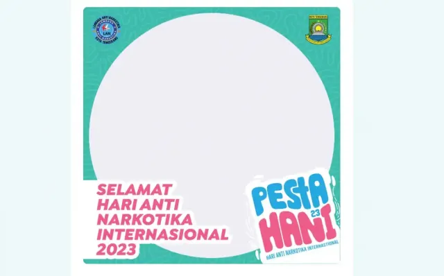 10 Link Twibbon Hari Anti Narkoba Internasional 2023, Desain Kekinian Langsung Download Gratis