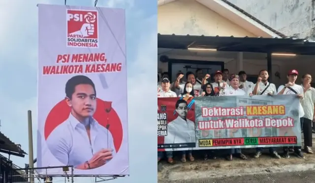 Alasan PSI Pasang Baliho Kaesang, Giring: Anak Muda Depok Ingin Perbaikan
