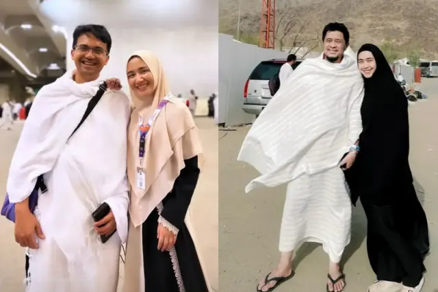 10 Pasangan Seleb Ini Tunaikan Haji Sekaligus Rayakan Idul Adha di Makkah, Berkah Banget