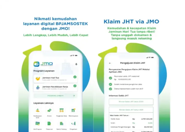 Cairkan Saldo BPJS Ketenagakerjaan via Aplikasi JMO, Begini Caranya!