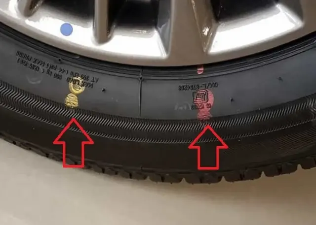 Arti Bulatan Merah dan Kuning pada Ban Mobil yang Harus Kamu Tahu!