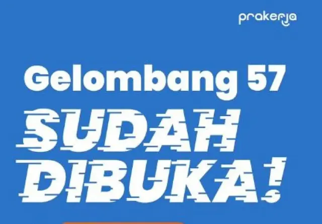 Begini Tata cara Daftar Kartu Prakerja Gelombang Ke-57