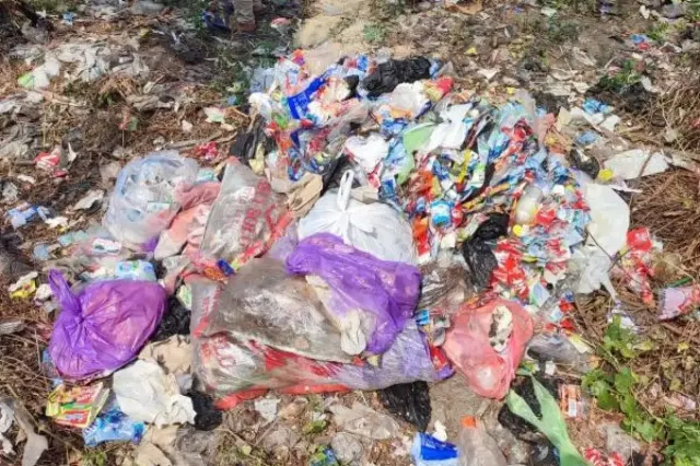 Potret Sampah Menumpuk dan Berserakan di Sudut Jalanan di Jogja Buntut Penutupan TPA Piyungan