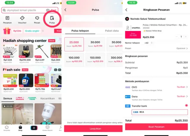 Beli Pulsa di TikTok Lebih Murah, Begini Cara Membelinya!