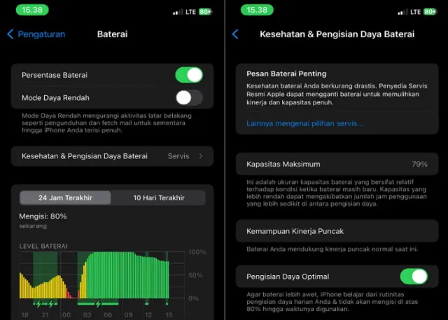 Cara Menjaga Battery Health iPhone Supaya Tetap Awet dan Tidak Cepat Turun Drastis
