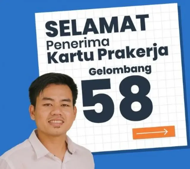 Hasil Seleksi Penerima Program Kartu Prakerja Gelombang 58 Telah Dirilis, Cek Kartu Prakerja Kamu dan Pilih Pelatihan Biar Bonus Tidak Hangus