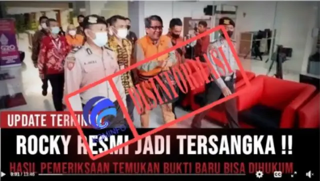 CEK FAKTA: Rocky Gerung Ditetapkan Tersangka