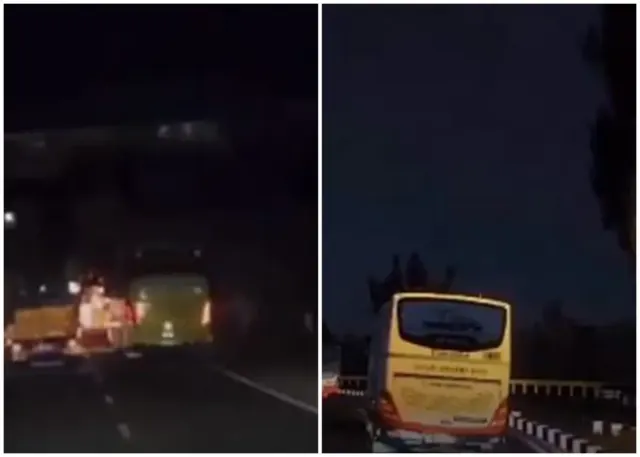Wajib Tahu! Ini Arti 3 Isyarat Lampu Sein Bus Malam