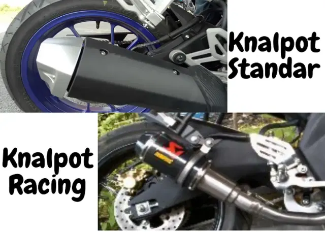 Perbedaan Knalpot Standar dan Racing, Nggak Cuma Dibedakan dari Suara!