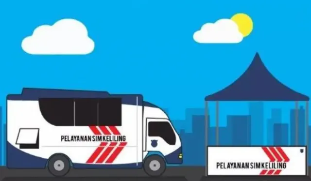 Lokasi Layanan SIM Keliling Bekasi Hari Ini, Sabtu, 19 Agustus 2023