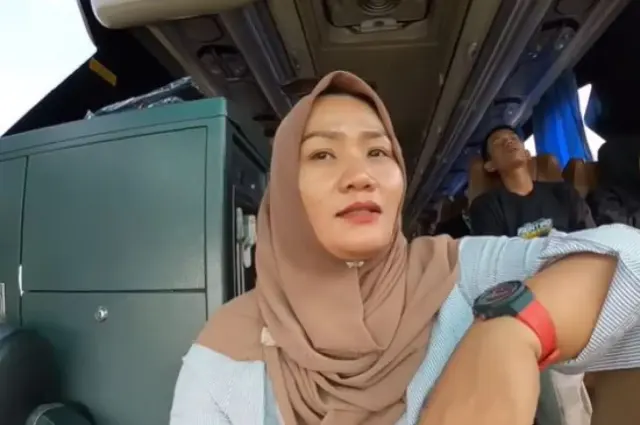 Kenalan dengan Mbak Wiwid Lestari Sopir Bus MTI, Pernah jadi Sopir Truk Tambang