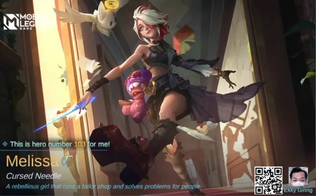 Kisah Hero Melissa di Mobile Legends, Perempuan Pemilik Sihir dengan Senjata Jarum Laknat