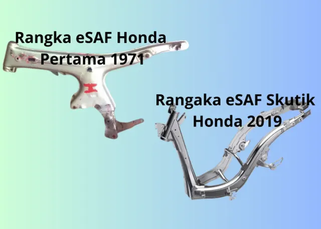Rangka eSAF Ternyata Sudah Diproduksi dan Dipasarkan Honda Sejak Tahun 1971