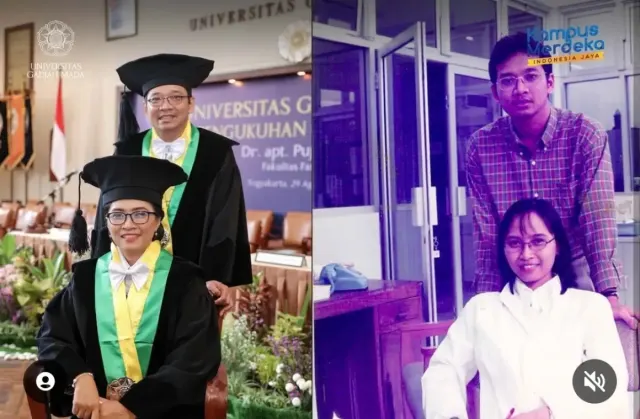 Kisah Pasangan Guru Besar UGM Ini Layak Dijuluki Couple Goal, Jatuh Cinta Sejak Kuliah hingga Sama-sama Raih Gelar Profesor