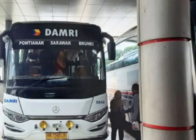 Jadwal dan Harga Tiket PO Damri Rute Pontianak-Brunei Darussalam